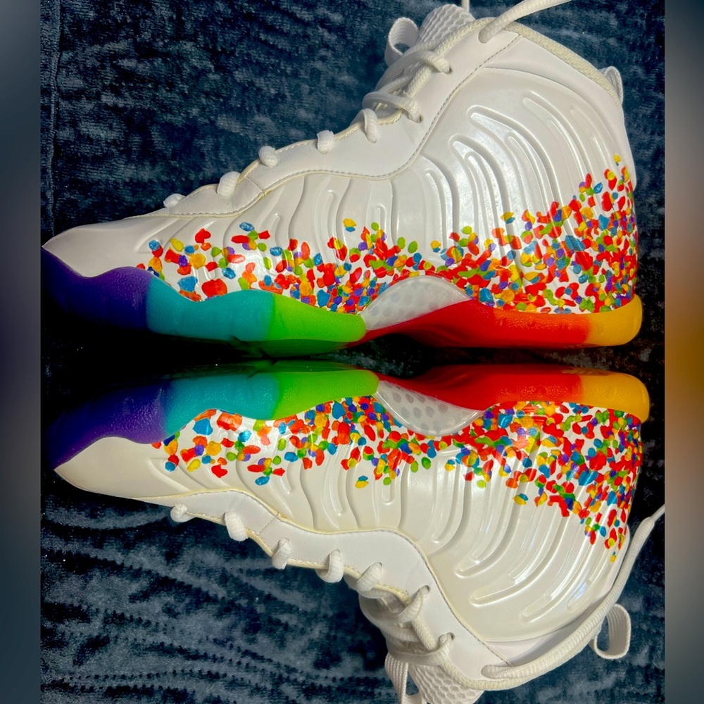 Fruity pebble foamposite